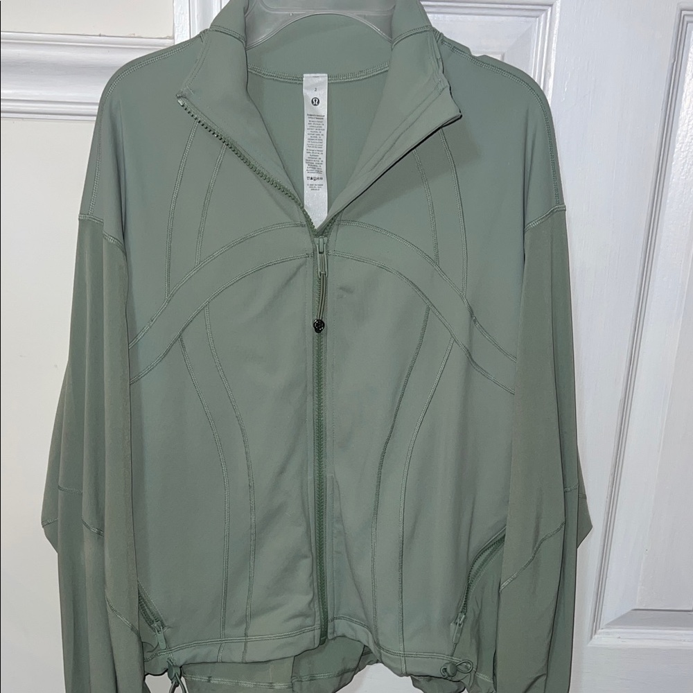 lululemon athletica Olive Green Full-Zip Utility Jacket